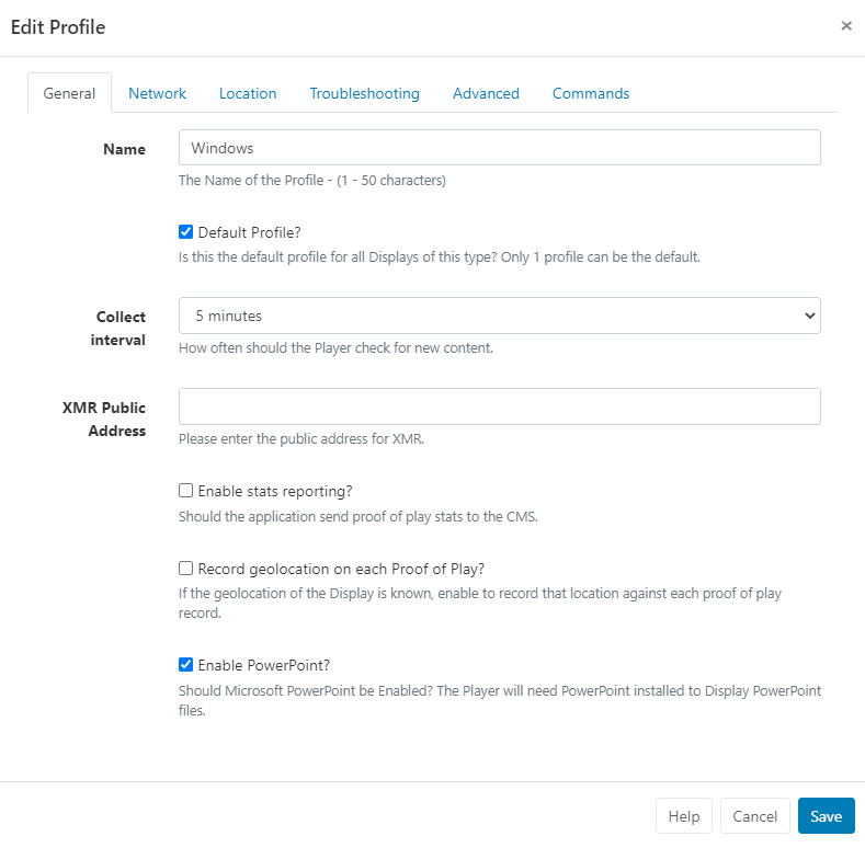 PowerPoint Display Settings